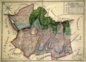 Plan d'intendance du Roi - 1787